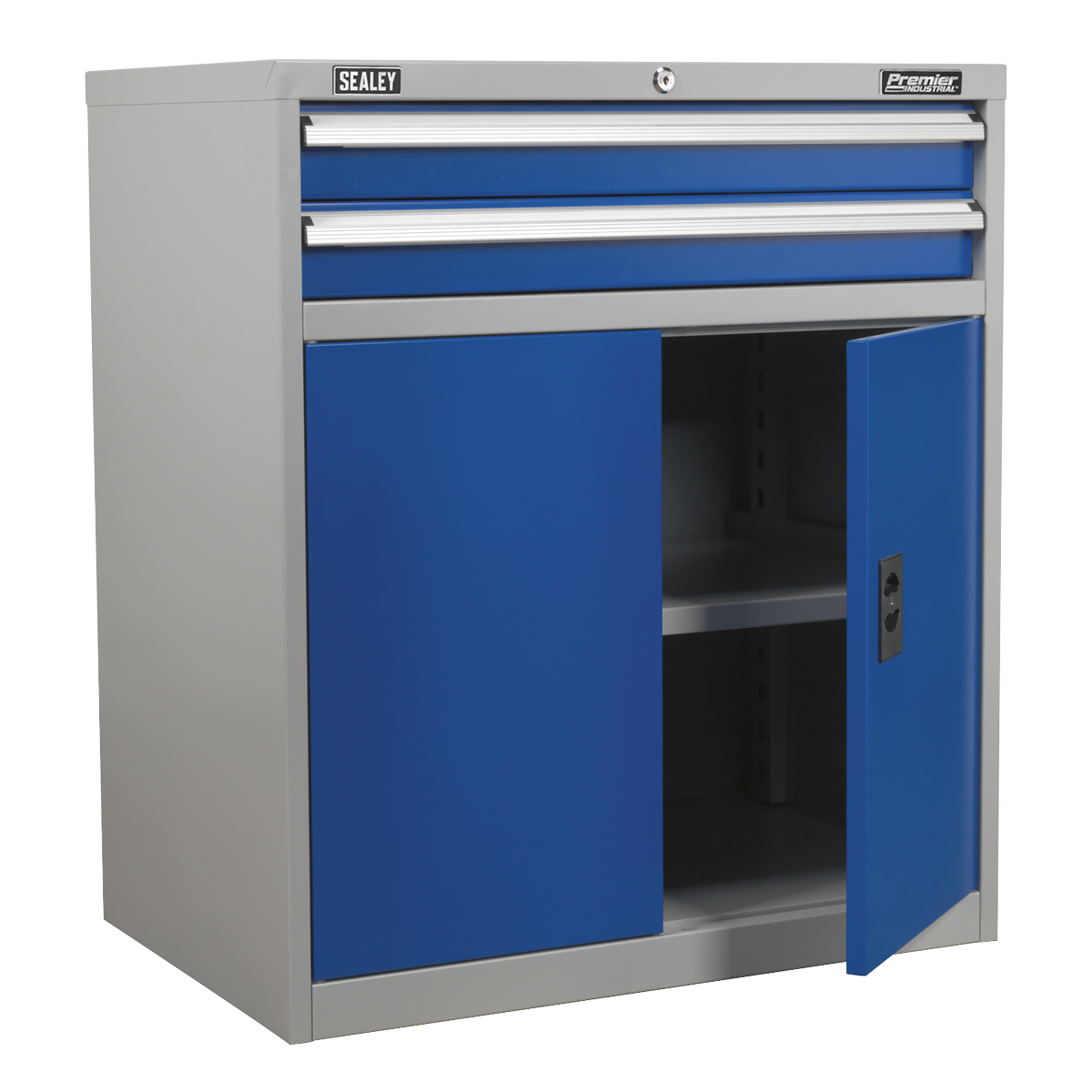 Industrial Cabinet with 2 Drawers & 1 Shelf API8810