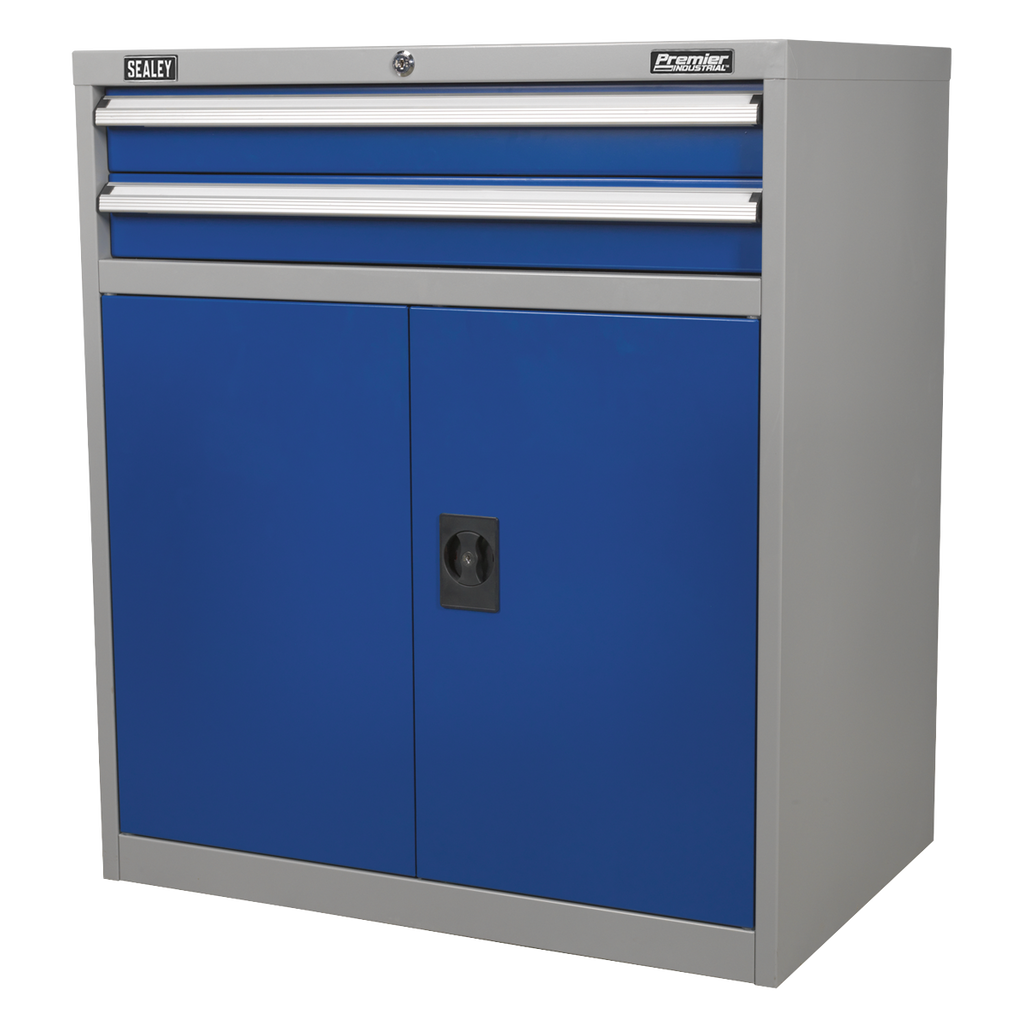 Industrial Cabinet with 2 Drawers & 1 Shelf API8810