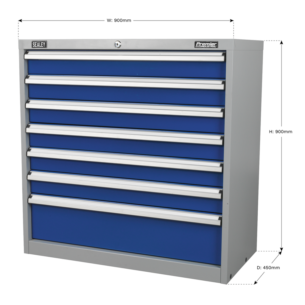 Industrial Cabinet 7 Drawer API9007