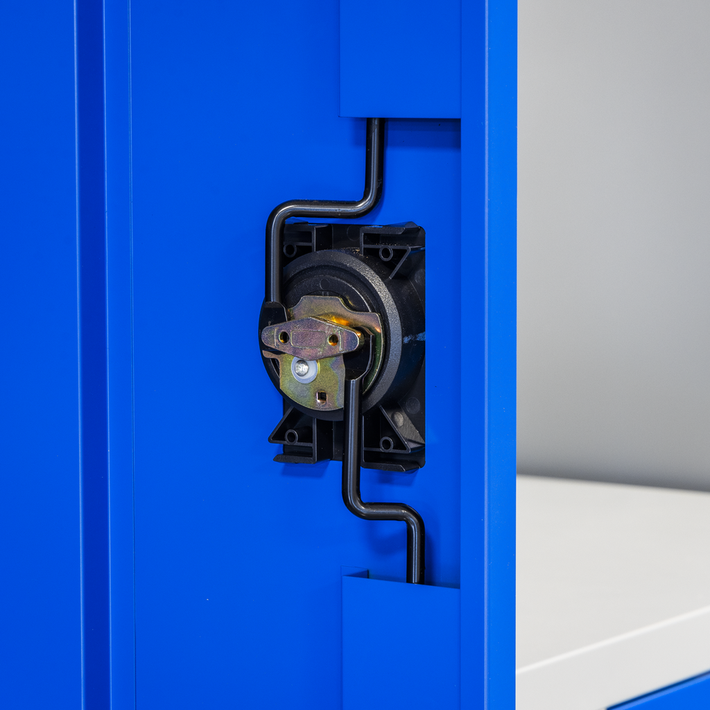 Industrial Cabinet with 5 Drawers & 3 Shelves 1800mm APICCOMBO5