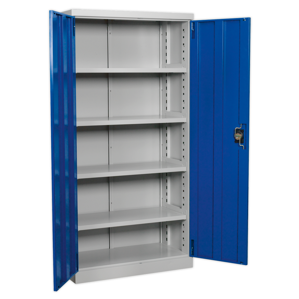 Industrial Cabinet with 4 Shelves 1800mm APICCOMBOF4