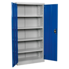 Industrial Cabinet with 4 Shelves 1800mm APICCOMBOF4