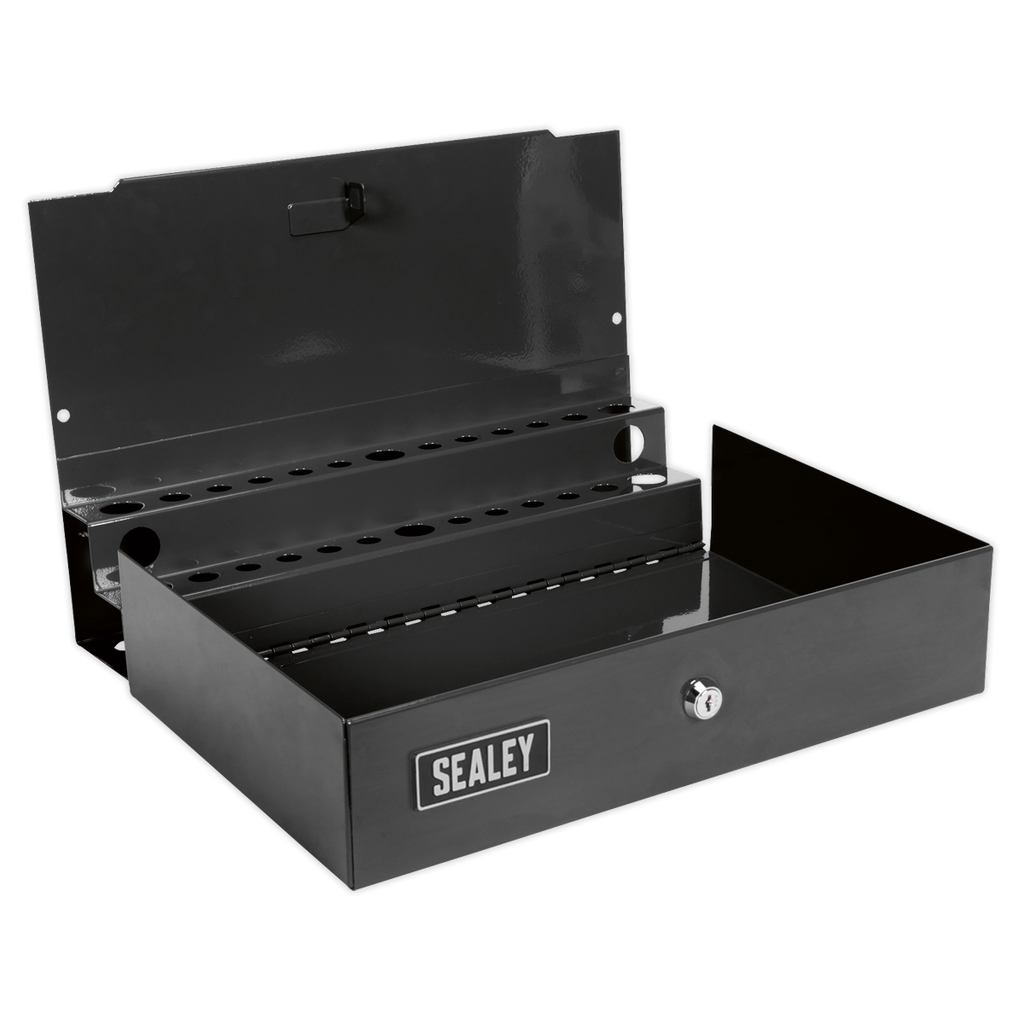 Side Cabinet for Long Handle Tools - Black APLHTB