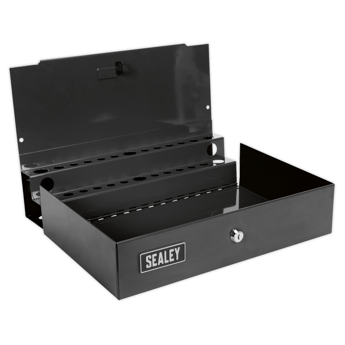 Side Cabinet for Long Handle Tools - Black APLHTB