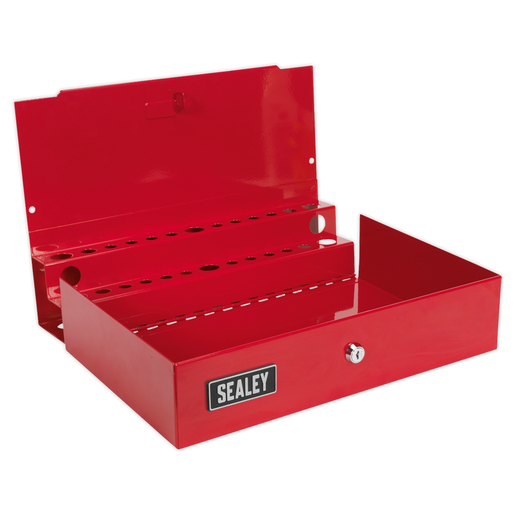 Side Cabinet for Long Handle Tools - Red APLHT