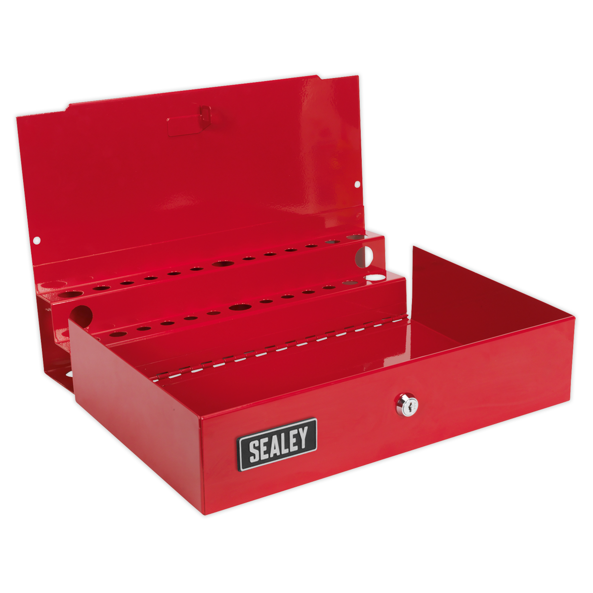 Side Cabinet for Long Handle Tools - Red APLHT