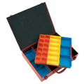 2-Layer Metal Case with 27 Storage Bins APMC27