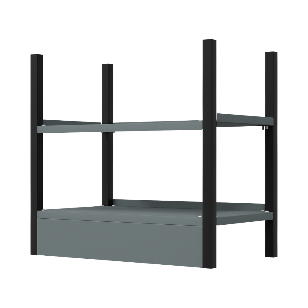 Modular Storage Base Unit 2 Shelves 580mm APMRB1