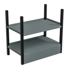 Modular Storage Base Unit 2 Shelves 580mm APMRB1