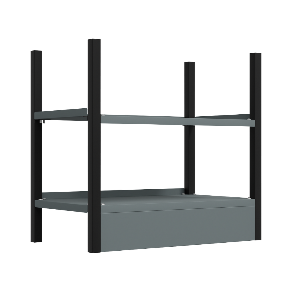 Modular Storage Base Unit 2 Shelves 580mm APMRB1