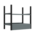 Modular Storage Base Unit 2 Shelves 580mm APMRB1
