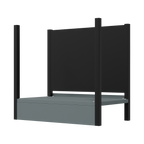 Modular Storage Base Unit 1 Shelf 580mm APMRB2