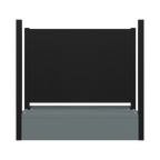 Modular Storage Base Unit 1 Shelf 580mm APMRB2