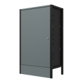 Modular Storage Base Unit Cupboard 3 Shelves 580mm APMRB3
