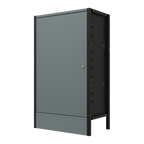 Modular Storage Base Unit Cupboard 3 Shelves 580mm APMRB3
