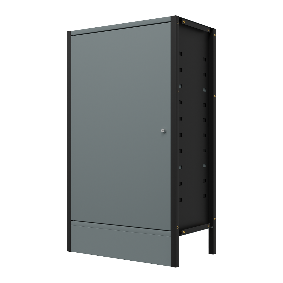 Modular Storage Base Unit Cupboard 3 Shelves 580mm APMRB3