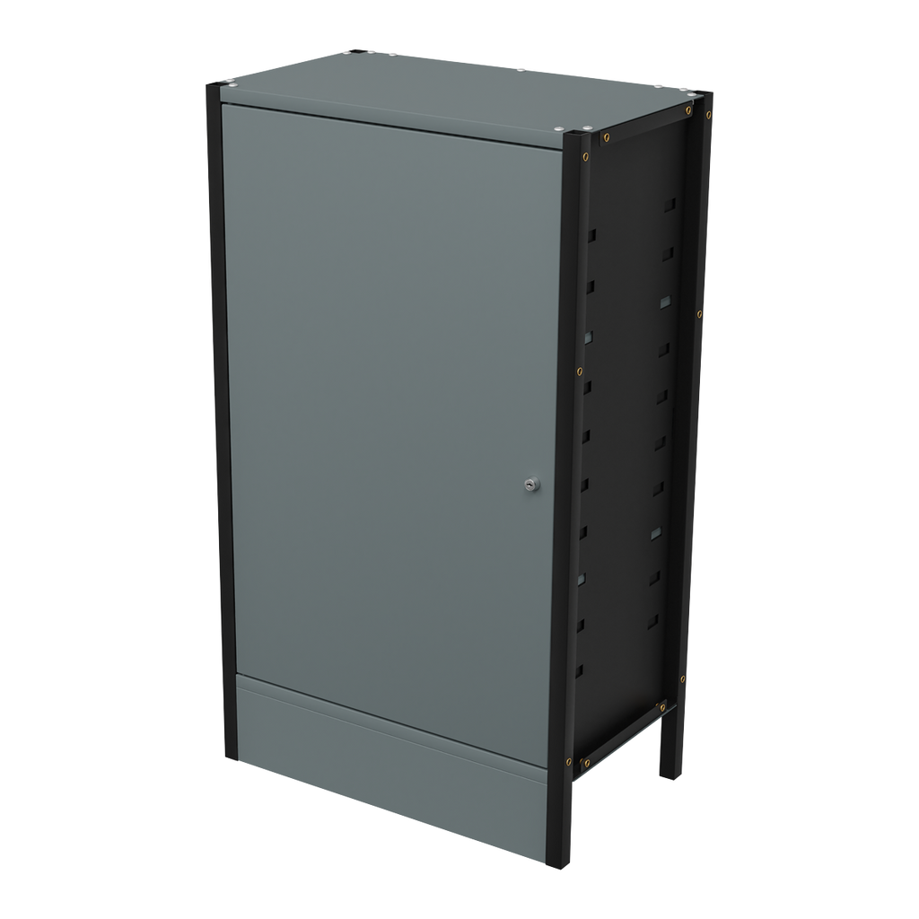Modular Storage Base Unit Cupboard 3 Shelves 580mm APMRB3