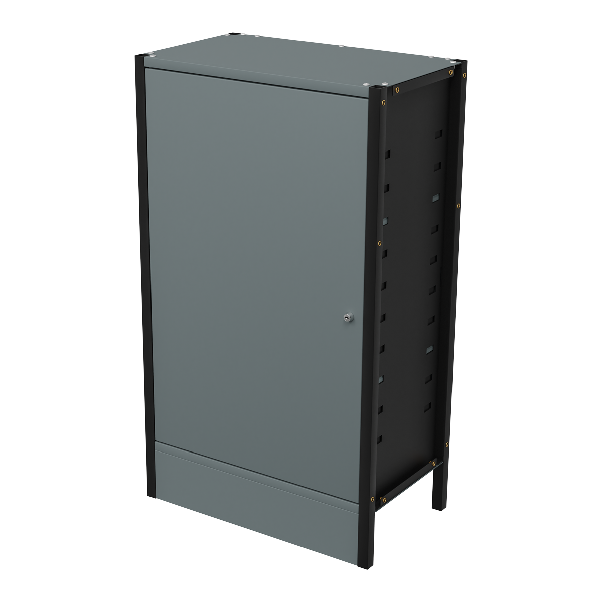 Modular Storage Base Unit Cupboard 3 Shelves 580mm APMRB3