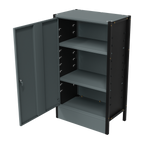 Modular Storage Base Unit Cupboard 3 Shelves 580mm APMRB3
