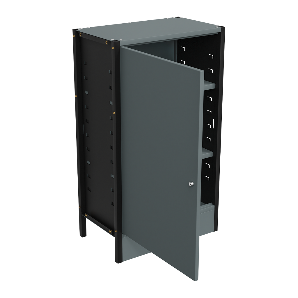 Modular Storage Base Unit Cupboard 3 Shelves 580mm APMRB3