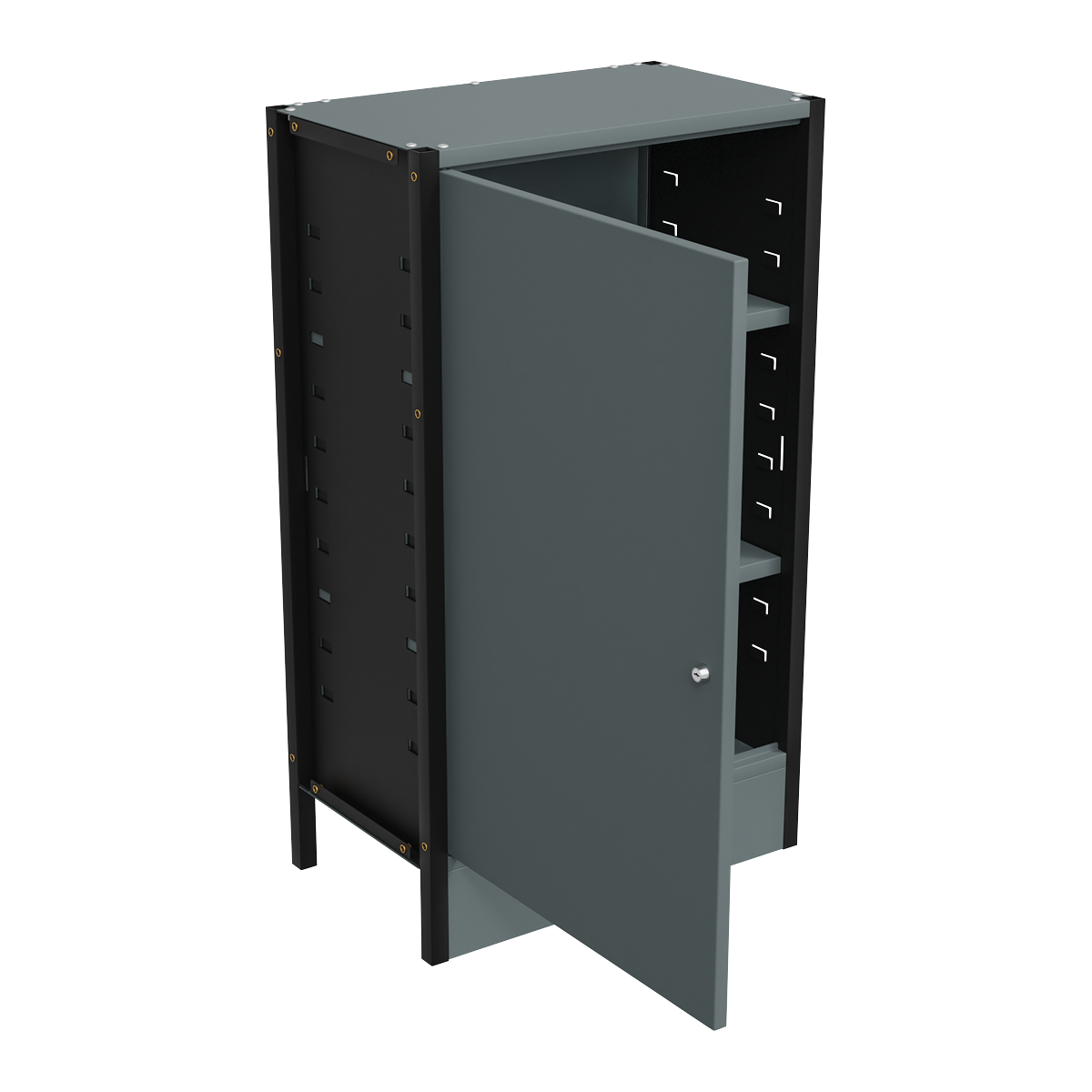 Modular Storage Base Unit Cupboard 3 Shelves 580mm APMRB3
