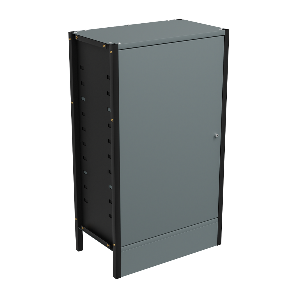 Modular Storage Base Unit Cupboard 3 Shelves 580mm APMRB3