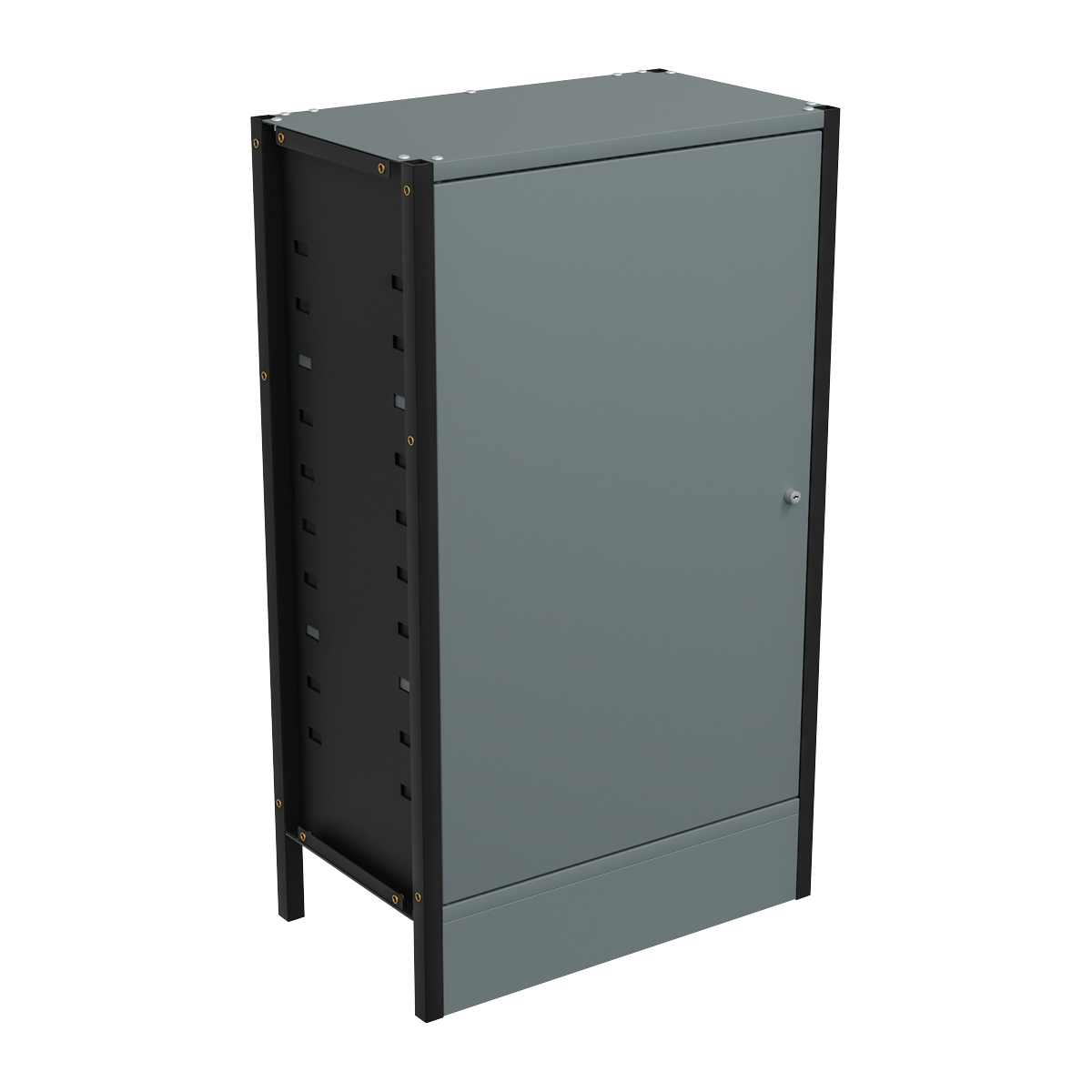 Modular Storage Base Unit Cupboard 3 Shelves 580mm APMRB3