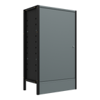 Modular Storage Base Unit Cupboard 3 Shelves 580mm APMRB3