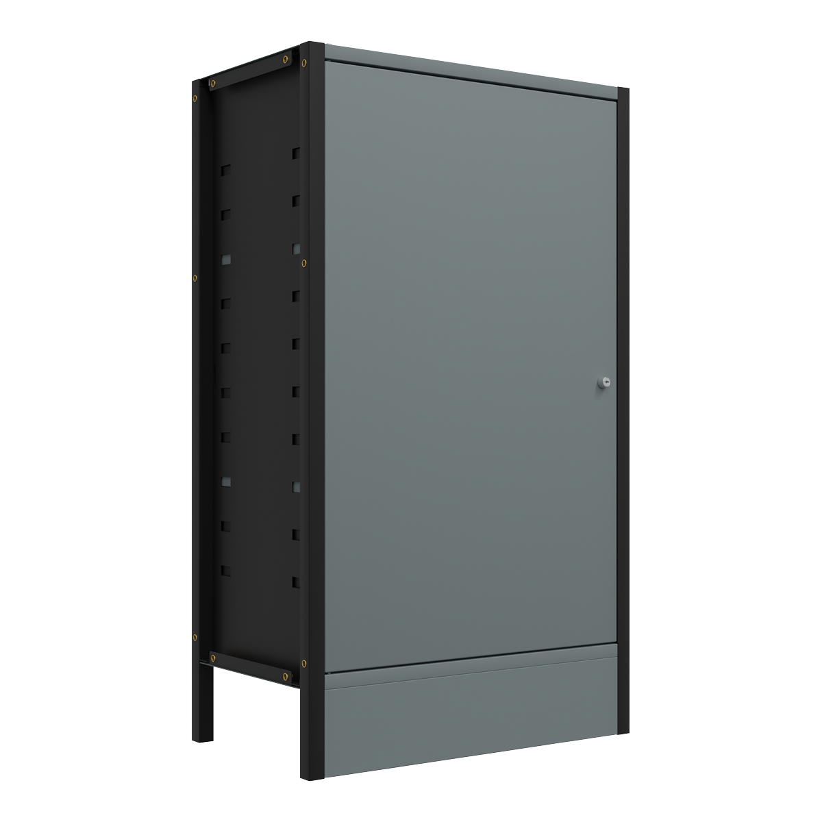 Modular Storage Base Unit Cupboard 3 Shelves 580mm APMRB3