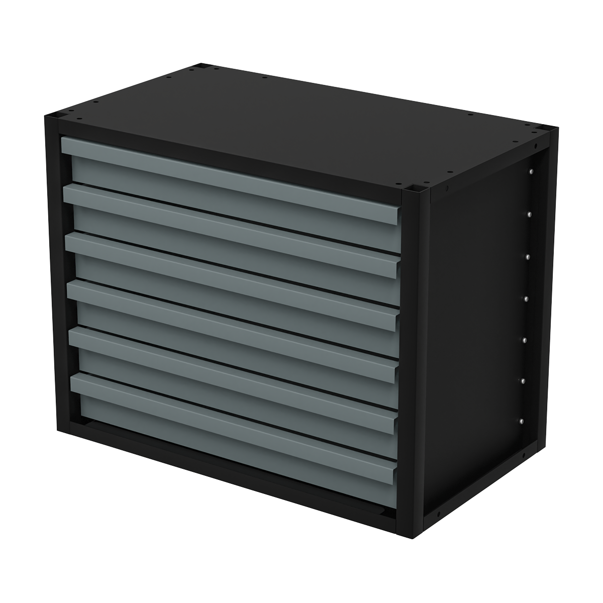 Modular Storage Mid Unit 6 Drawer 580mm APMRM1