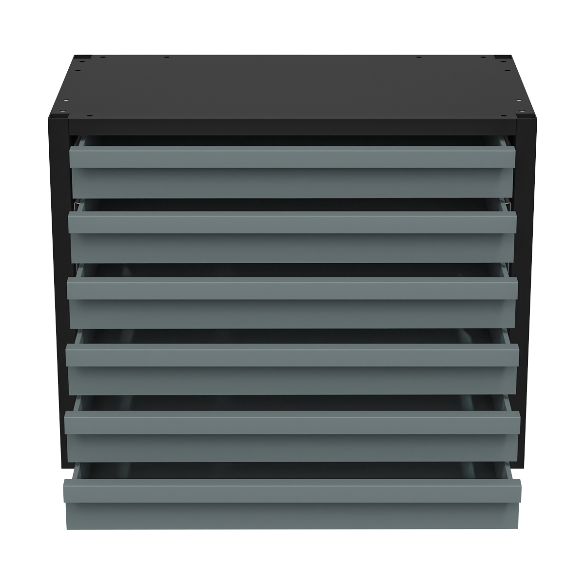 Modular Storage Mid Unit 6 Drawer 580mm APMRM1