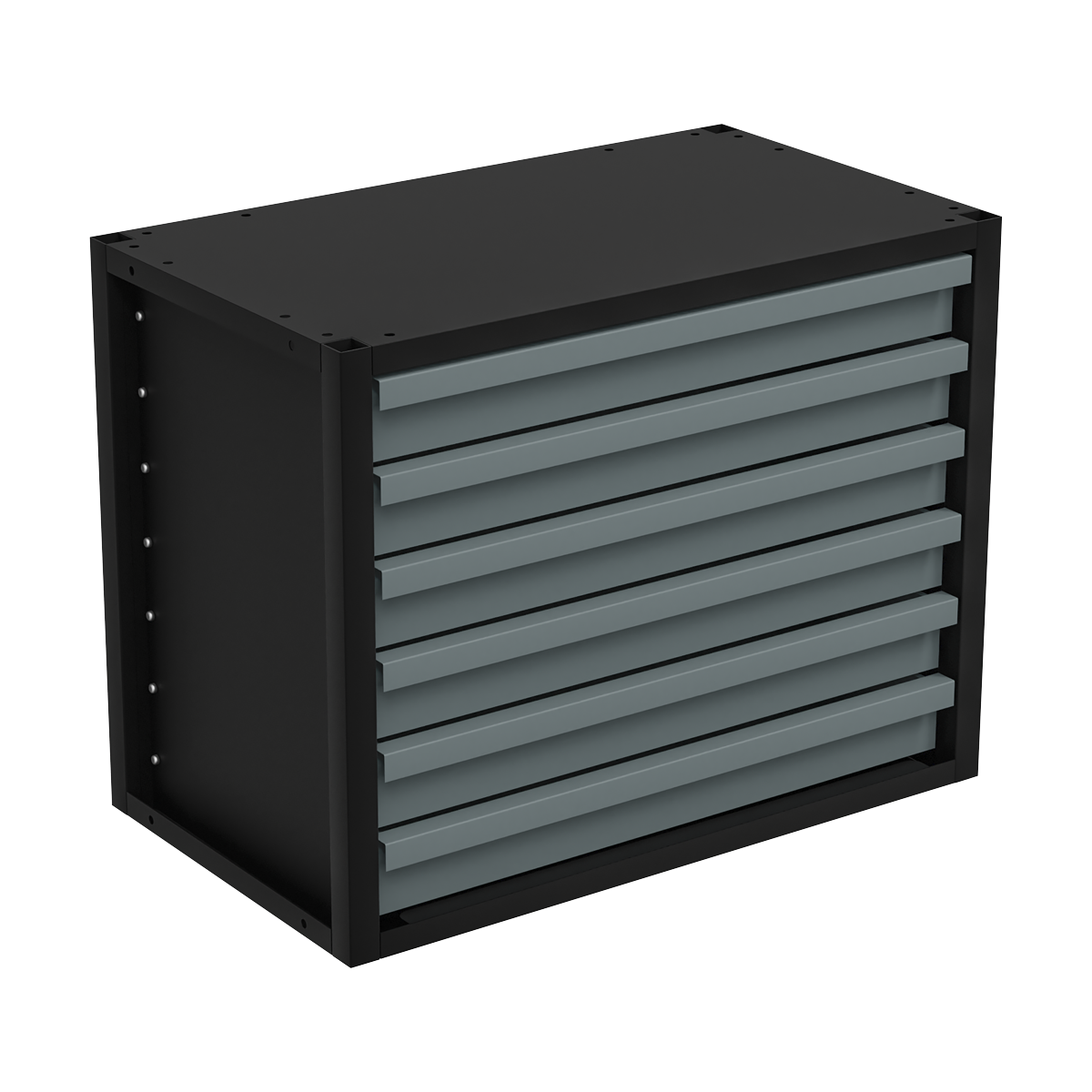 Modular Storage Mid Unit 6 Drawer 580mm APMRM1