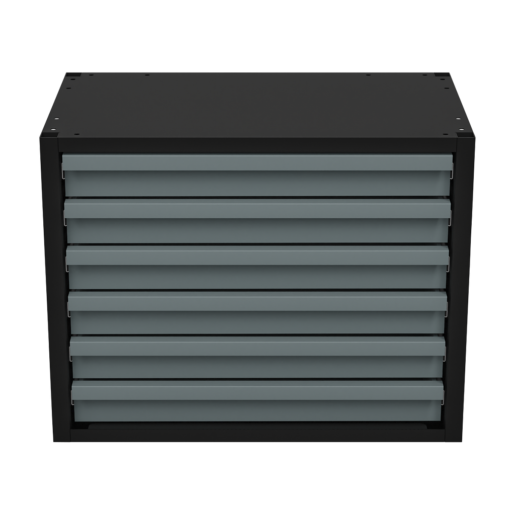 Modular Storage Mid Unit 6 Drawer 580mm APMRM1
