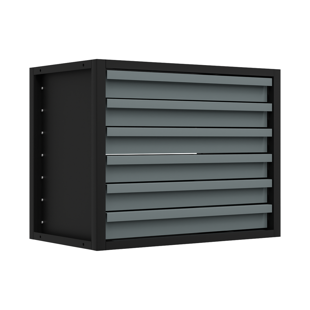 Modular Storage Mid Unit 6 Drawer 580mm APMRM1