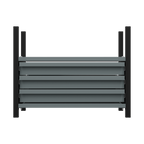 Modular Storage Mid Unit 3 Drawer & 1 Shelf 580mm APMRM2