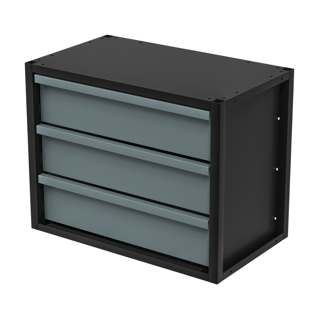 Modular Storage Mid Unit 3 Drawer 580mm APMRM3