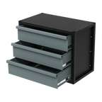 Modular Storage Mid Unit 3 Drawer 580mm APMRM3