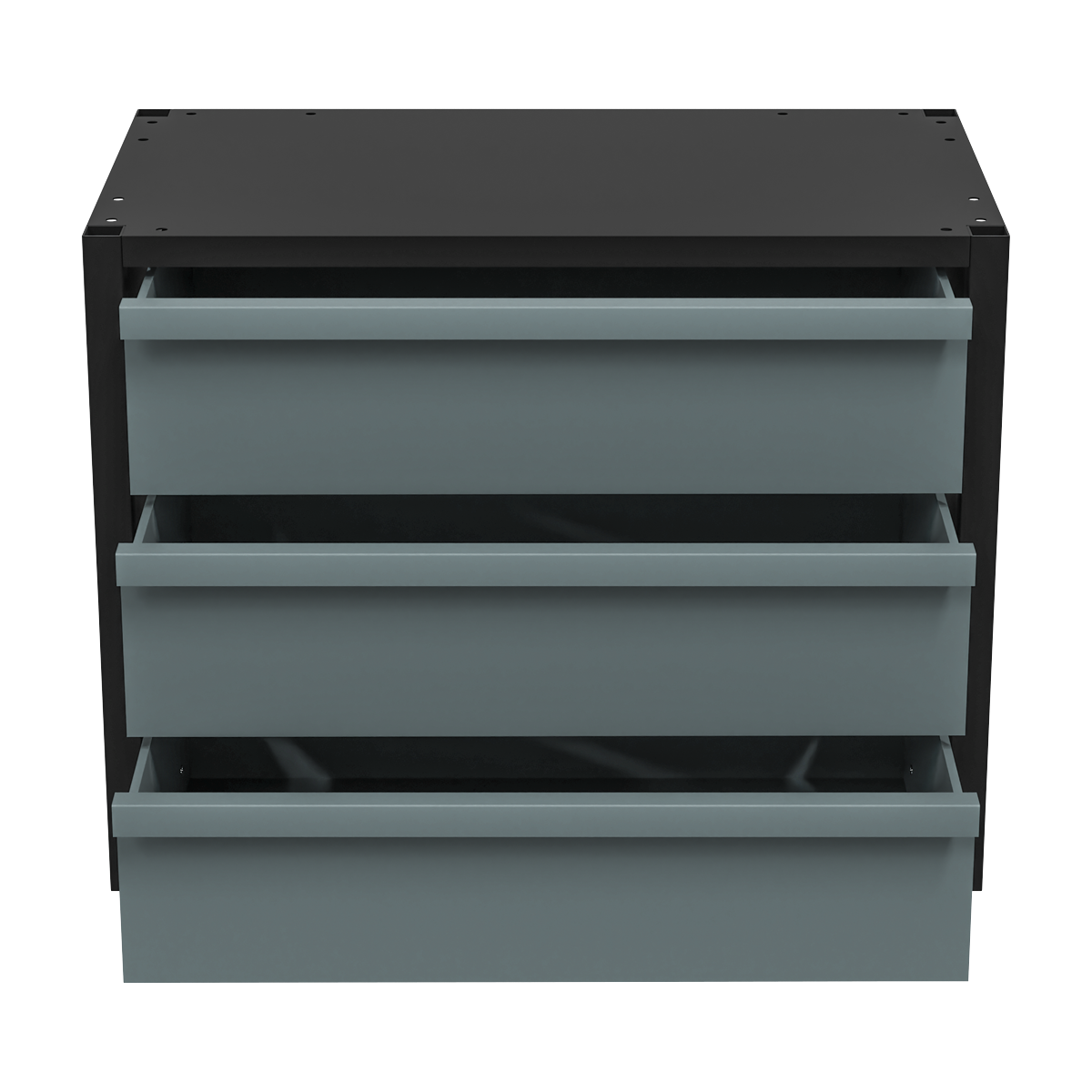Modular Storage Mid Unit 3 Drawer 580mm APMRM3