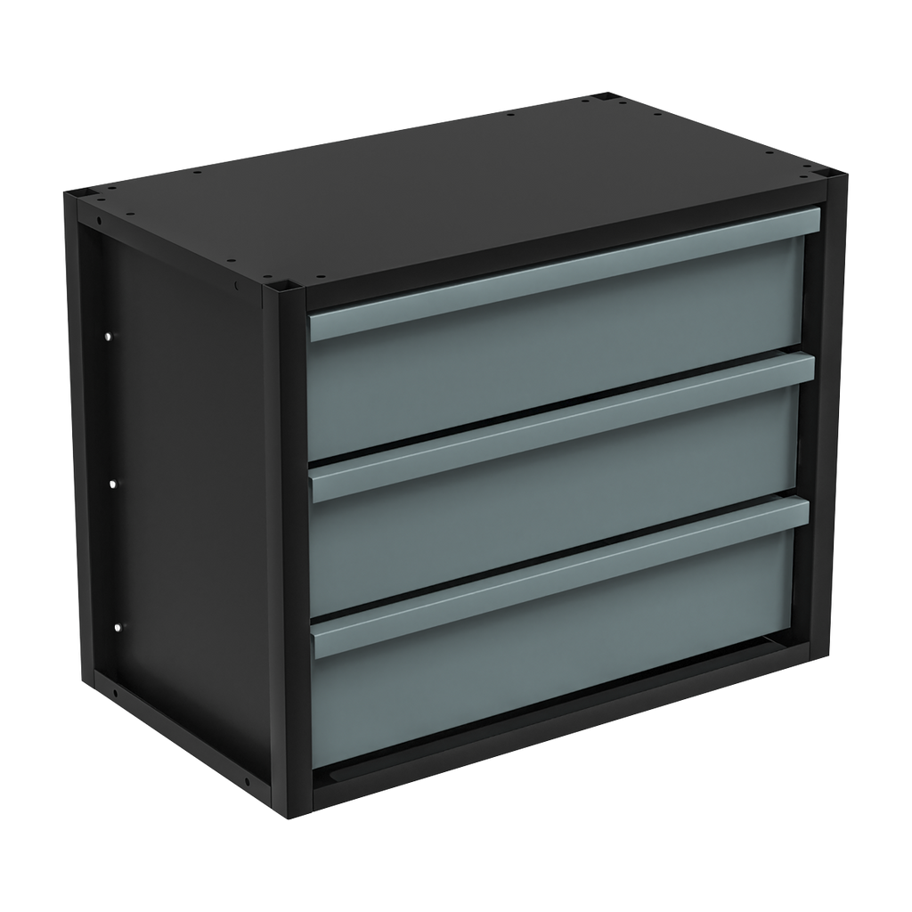 Modular Storage Mid Unit 3 Drawer 580mm APMRM3