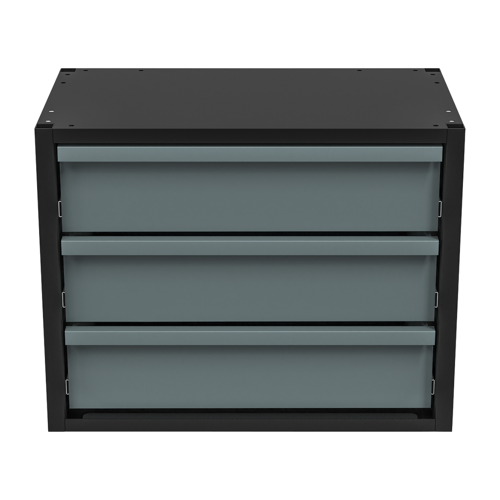 Modular Storage Mid Unit 3 Drawer 580mm APMRM3