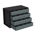 Modular Storage Mid Unit 16 Small Drawers 580mm APMRM5