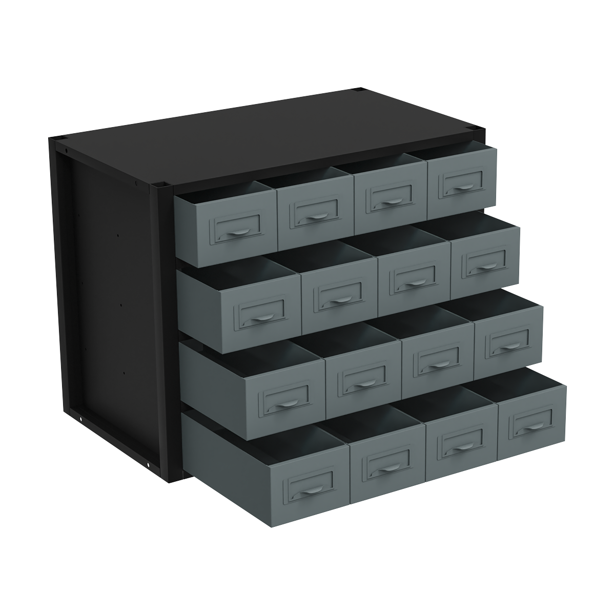 Modular Storage Mid Unit 16 Small Drawers 580mm APMRM5