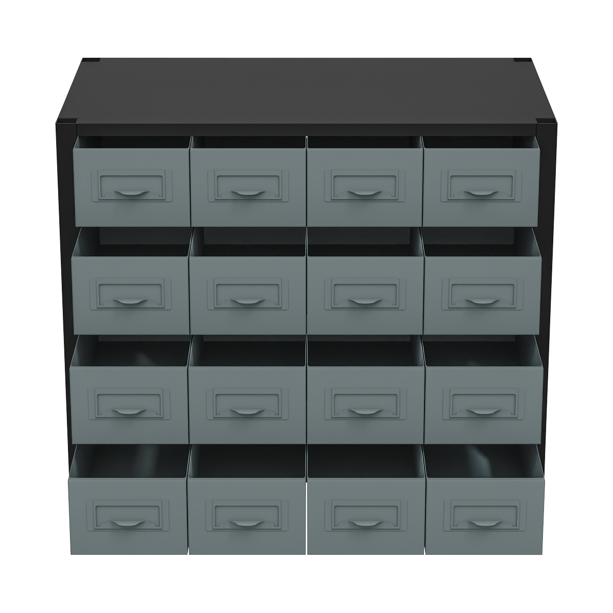 Modular Storage Mid Unit 16 Small Drawers 580mm APMRM5
