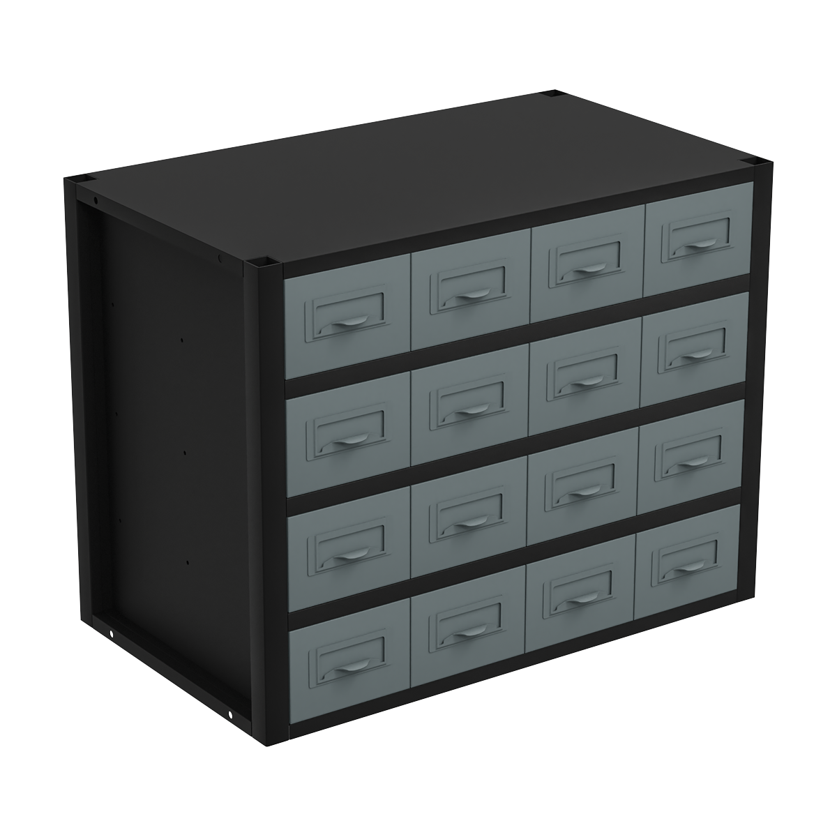 Modular Storage Mid Unit 16 Small Drawers 580mm APMRM5