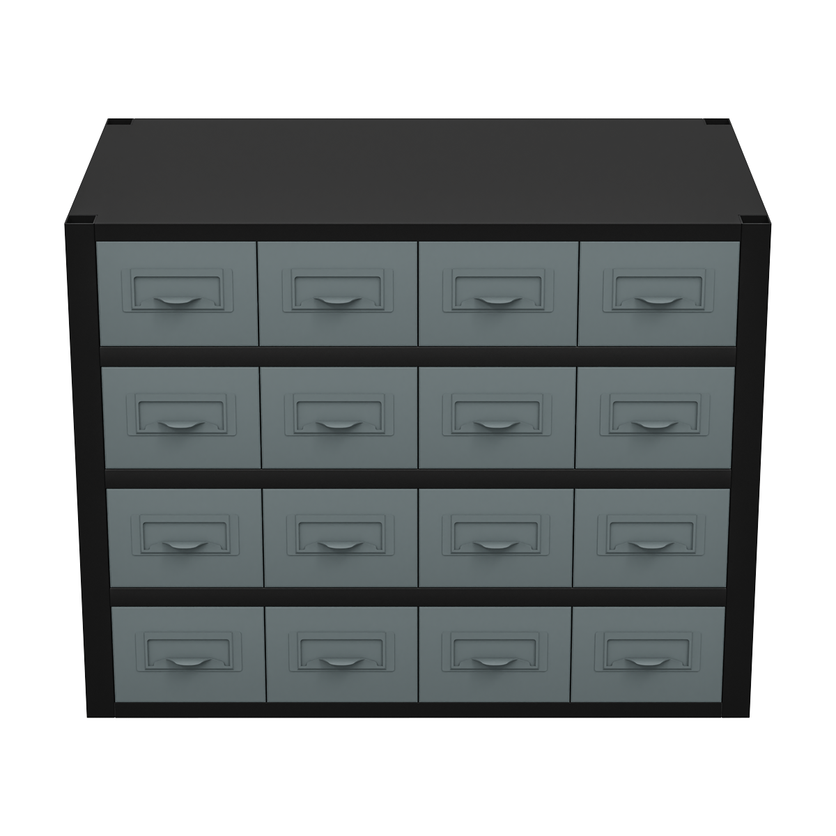 Modular Storage Mid Unit 16 Small Drawers 580mm APMRM5