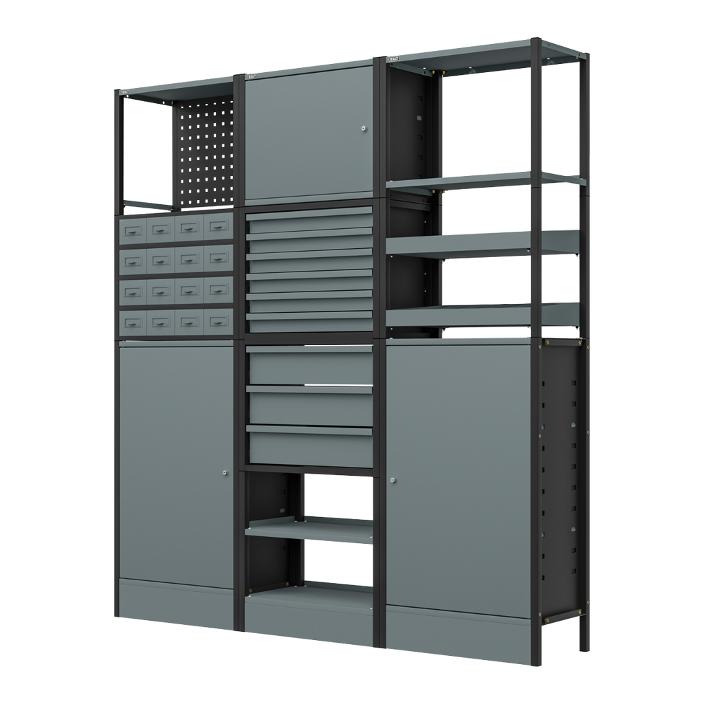 Modular Storage System Combo 1.74m APMRSTACK1