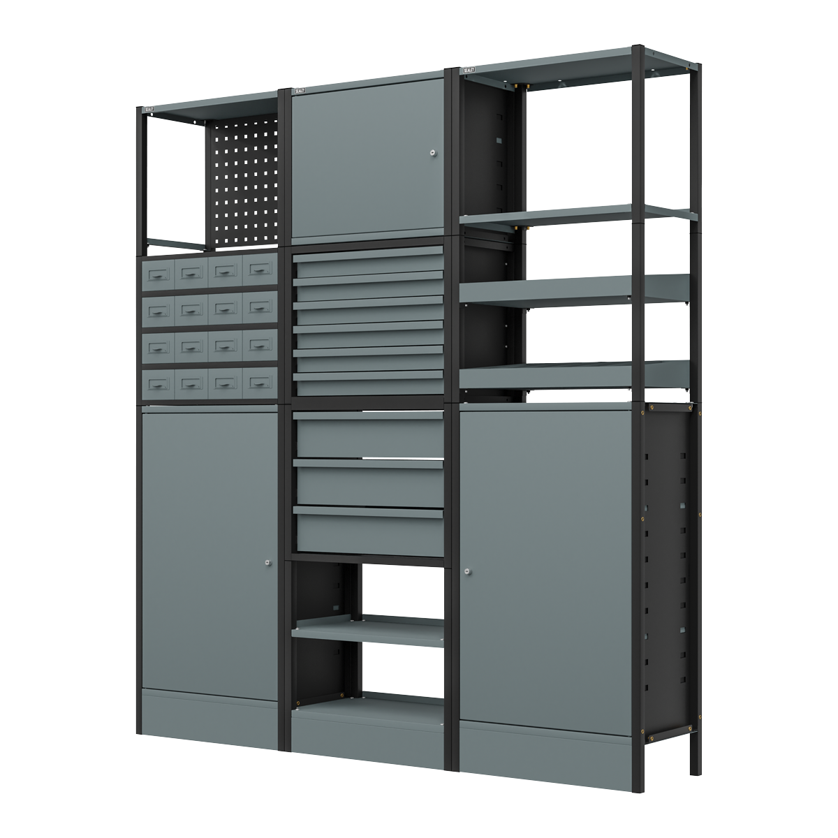 Modular Storage System Combo 1.74m APMRSTACK1