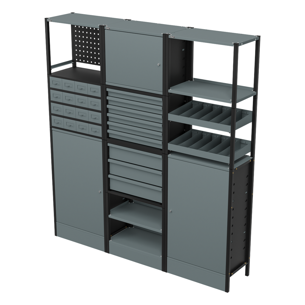 Modular Storage System Combo 1.74m APMRSTACK1