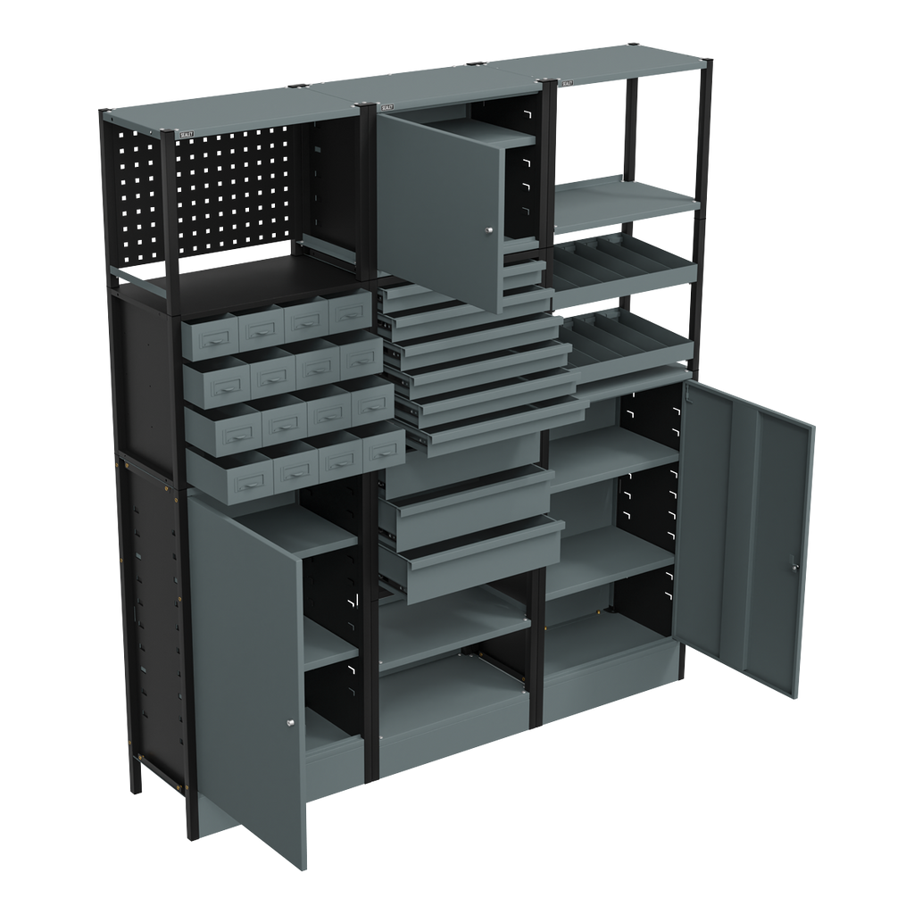 Modular Storage System Combo 1.74m APMRSTACK1
