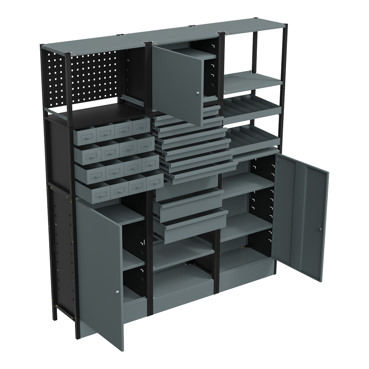 Modular Storage System Combo 1.74m APMRSTACK1